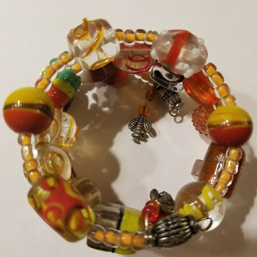 Vintage wrap bracelet